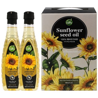 프리미엄 해바라기씨유세트(500mlx2p)페트병x10세트, 500ml, 20개
