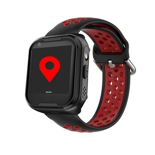 企業安全管理GPS追蹤手錶，即時定位，異常警報，歷史軌跡記錄, 1個, green-black