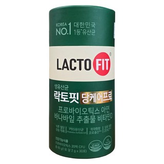 락토핏 당케어 유산균, 60g, 18개