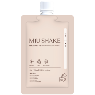 Miu Shake 奶昔（鐵觀音厚奶口味）一盒七包, 25g, 1個