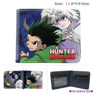 破盤價 全職獵人動漫零錢包 全彩印花短款隨身便攜卡包 零錢皮夾包 零錢包 日系錢包 學生錢包 證件夾 零錢袋 拉鍊錢包
