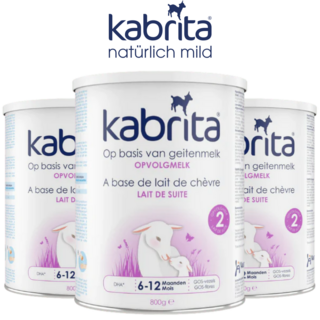 네덜란드 카브리타 2단계 산양분유 800g 3개