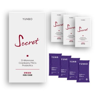【YUNBO 澐上】舒密派對 60粒4入 女性益生菌+專利蔓越莓+甘露糖 私密護理 呵護女性健康, 1個, 【YUNBO 澐上】舒密派對60粒4入