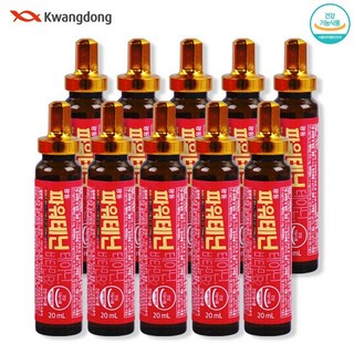 광동제약 스트레스 긴장완화 파워테닌 20ml 휴대용 비타민 앰플 개별포장(20개부터 파워테닌오프너 증정), 10개