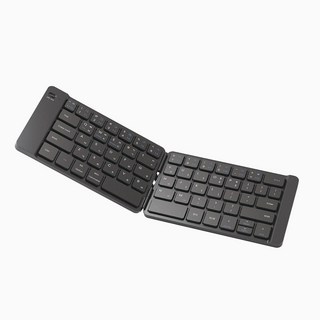 엑토 저소음 접이식 슬림 휴대용 무선 블루투스 키보드, BTK-13 BLACK, 블랙
