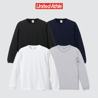 [당일출고] 유나이티드 애슬 남녀공용 5011 무지 긴팔 티셔츠 4color