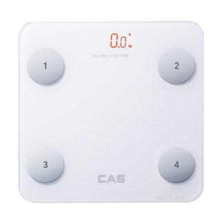카스 디지털 체중계 스마트 체지방계 BFA-S16, 1개, 화이트, 카스 디지털 체중계 BFA-S16