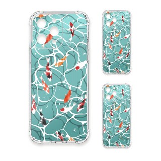 24H快速出貨 TRON 三星 A52/52s 水波鯉魚 四角防摔 軟殼 手機殼