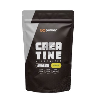 GOpower 果果能量 微粉化一水肌酸 香檸蜂蜜口味, 420g, 1個