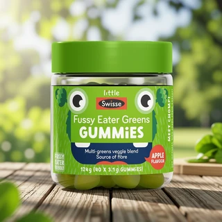 호주 스위스 Swisse Little Green Boost Gummies 리틀 어린이 그린 부스트 구미, 2개, 40정