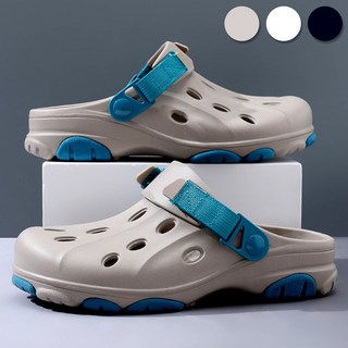 [당일발송] 쿠션감 좋은 슬리퍼 230~280 벅스슬리퍼 샌들 커플 남성 여성 캠핑 슈즈 신발 아쿠아슈즈