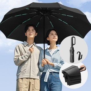수수보따리 링버클 원터치 자동우산 3단우산 손잡이우산 자외선차단 양산 여행 등산 골프 우산