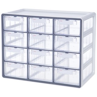 시스맥스 시스템다용도함 12단-GR(412x234x325), 1개