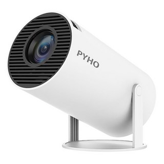 PYHO 4K 스마트 미니빔 빔프로젝터 미니 휴대용 홈 프로젝터 자동 초점 초고화질 가정용빔프로젝터, HY300pro+