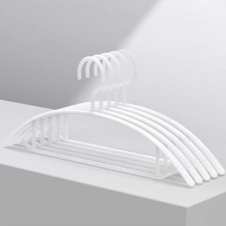 [하이라이즈] 어깨 뿔 방지 논슬립 옷걸이 2colors, 5개, 화이트