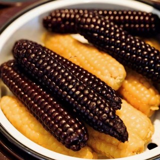 妮可【衚鮮森】A級貨 混搭西雙版納紫色白色香糯拇指玉米早餐1斤起 Q彈香甜, 1個, 淨重2斤裝【不帶葉】每棒50g起