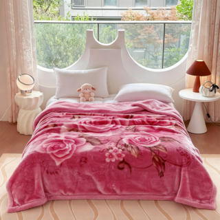 Jeernare 양면 극세사 밍크이불 위쪽 이미지