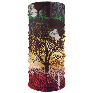 運動戶外防曬圍脖脖套百變魔術頭巾，男女通用無縫多功能騎行頭巾飛巾，夏季防曬必備, 淺紫色 149號, 1個