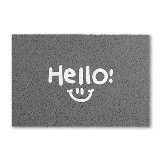 루비코코 코일 아파트 신발장 매트 업소용 현관 발매트, 1개, 그레이