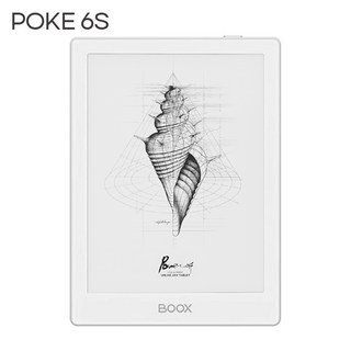 오닉스 BOOX 포크6 ONYX 포크6S 6인치 이북리더기 전자책 POKE6 POKE6S 2+32GB, 6S화이트, 32GB, Wi-Fi