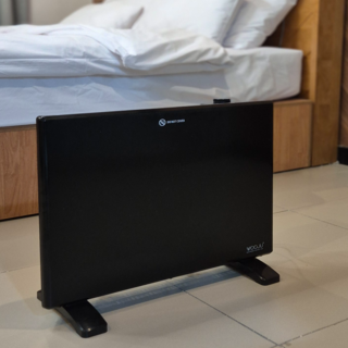 무소음 수면용 전기 히터 대류식 난방기, [블랙] 수면용히터 1000w