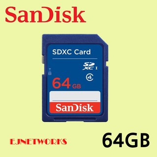 샌디스크 메모리카드 SD 클래스 4, 1개, 64GB