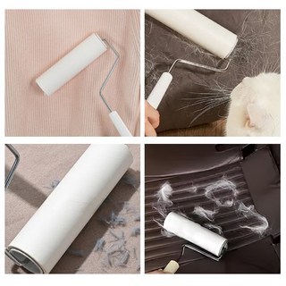 SOGO 테이프크리너(리필3개) 리필크리너 테이프돌돌이 먼지제거 찍찍이 청소용품, 1세트