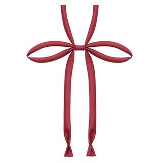 全店折扣 圓點領結jk格裙襯衫蝴蝶結領繩女平角羽根領結波點長柄大蝶型配飾, 酒紅領繩