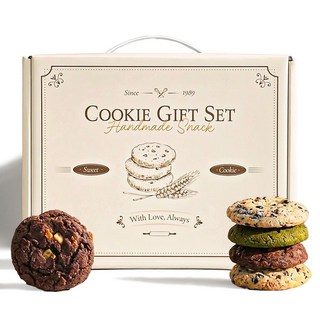 [수제쿠키 선물세트] 단체 선물 세트, 1박스, 단일