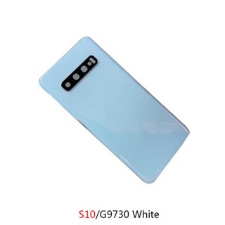 후면 유리 하우징 배터리 커버 케이스 후면 문짝 교체 부품 삼성 갤럭시 S10 G9730 S10 5G G977, 1개