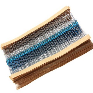 現貨 1/4W 五色環電阻1%精密度金屬膜電阻包 30種常用阻值 每種阻值20個, 1個, 含稅, 含稅