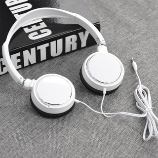 바이브 베이스 헤드폰 헤드셋 고성능 스마트폰 화상채팅 PC 게임 음악감상 마이크 3.5mm잭 접이식 사이즈 조절, acg9.헤드폰 화이트(3.5mm 마이크)