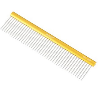 MADAN 마단 7.5인치 칼라 푸들콤 비숑빗 푸들빗 강아지빗 190cm 190W, 옐로우