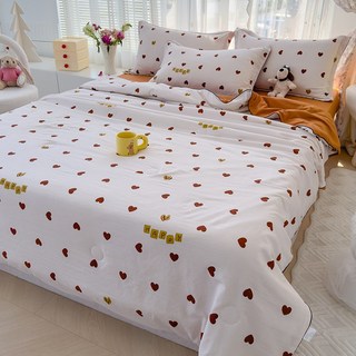 시원한 여름 이불 폴리에스터 100%빠른흡수 냉감쿠션에어컨 대비 필수에어컨 이불썸머 이불