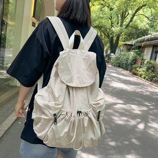 대용량 남녀공용 백팩 방수 초경량 가방 나일론 데일리 책가방