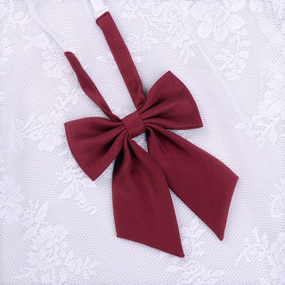 臺南出貨 日系JK領結 女學生制服襯衣配件 領花學院風水手服蝴蝶結 百搭紅色藍 P 5 T