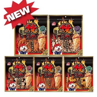 COCO燒肉工坊 寵物燒肉肉乾 蜜汁碳烤多種口味 低脂低鹽 犬貓適用, 1個, #19蜜汁雞肉卷