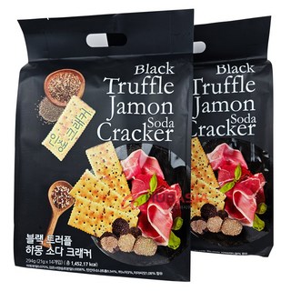 블랙트러플 하몽 소다 크래커, 28개, 21g