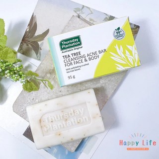 幸福泉 Thursday Plantation 澳洲茶樹臉部身體祛痘皂 - 粉刺調理 去油平衡, 1個