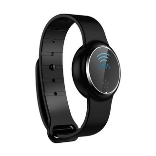 手機藍牙防丟器 找鑰匙找車尋錢包定位追蹤器 老人兒童防丟神器 報警器 藍牙定位器, 1個, 黑色充電款+錶帶