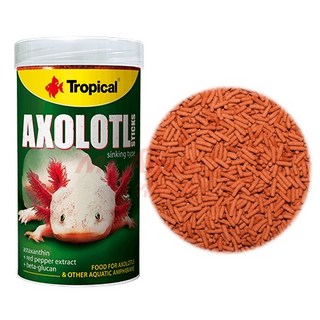 【TROPICAL】六角恐龍 角蛙 底棲魚長條飼料 250ml, 1個