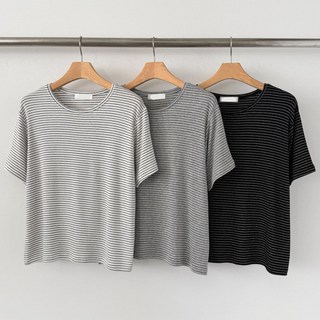 여성 가을 국산 레이온 스판 단가라 라운드 반팔 티셔츠 이너티 기본티 TS0887여자