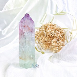 мσσи_нασ 紫綠螢石柱 冰感絕美 冰美式感 日系西瓜色 湖水綠 風信紫 橘16, 1個