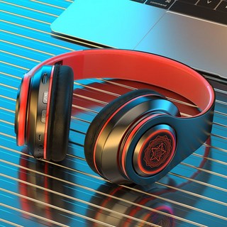 DFMEI 무선 블루투스를 쓰고 귀은 중저음형 AMOLED 유기 발광 이어폰이다., DH, DH 마법진 [검은 빨강]