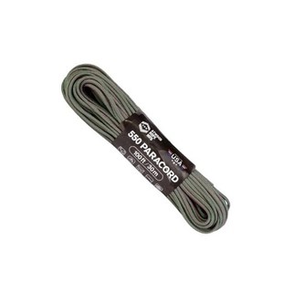 Atwood Rope MFG 550 파라코드 30.5m(100피트) 7가닥 코어 나일론 낙하산 코드 외부 생존 장비 미국산 | 랜야드 팔찌 핸들 랩 키체인 (카멜레온 p