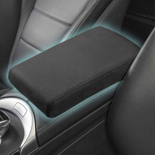 카바이브 프리미엄 차량용 팔걸이 팔 콘솔 쿠션, 1개, 블랙