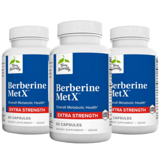 테리내추럴리 베르베린 250mg MetX 엑스트라 스트랭스 60정 2+1, 3개