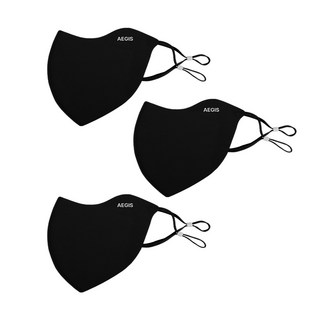 이지스 자외선차단 무봉제 마스크 (스타일) TV홈쇼핑 히트상품, 스타일 마스크, 3개, 블랙