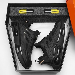 男鞋 2025夏季新款運動鞋 透氣百搭厚底防滑休閒老爹鞋