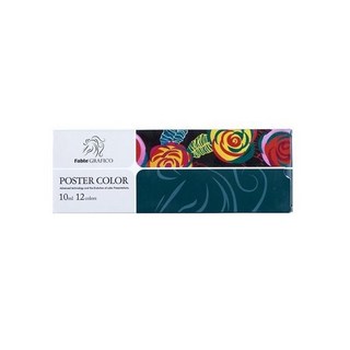 동아)포스터칼라, 12개, 10ml